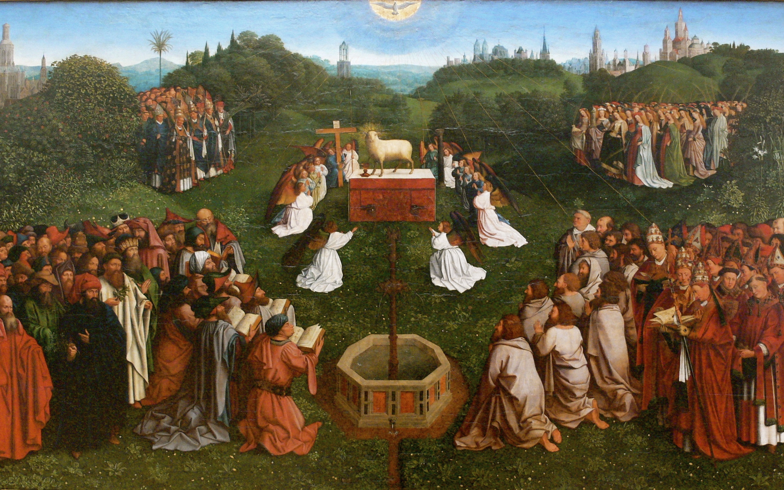 the-adoration-of-the-mystic-lamb-by-eyck_3_2